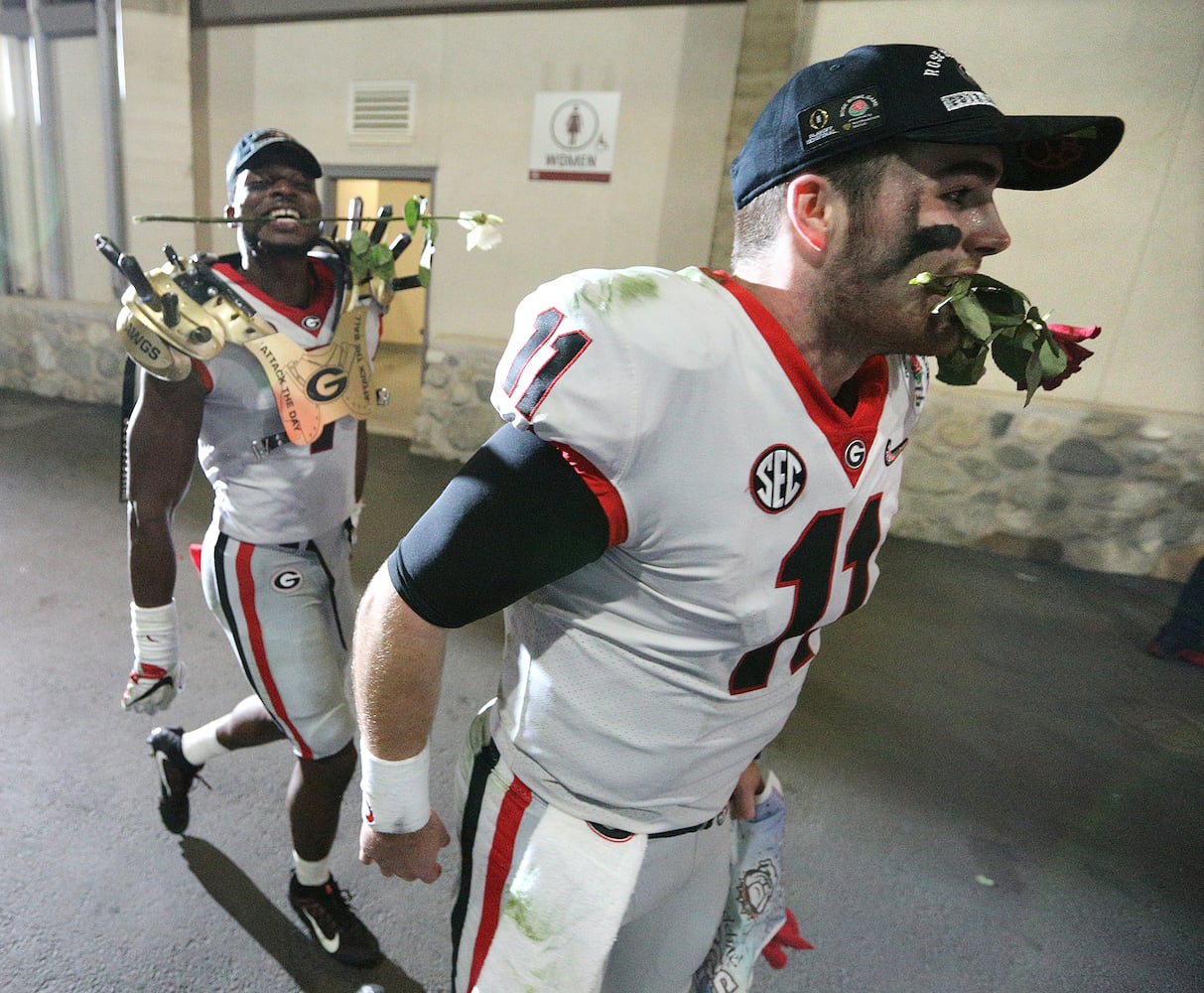 Photos: Bulldogs celebrate Rose Bowl victory