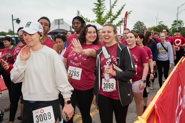 Move For Grady, the health care system's local fundraiser, hosted thousands of participants in downtown Atlanta this year.

Courtesy of Move For Grady