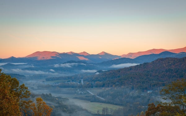 Ga. 246 looking down on the town of Dillard. The town won’t be so peaceful when crowds gather for the Aug. 21 solar eclipse. FILE PHOTO