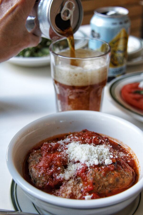 Genuine Pizza’s meatball starter appeals in an old-school, mom-and-pop Italian kind of way. CONTRIBUTED BY GENUINE PIZZA