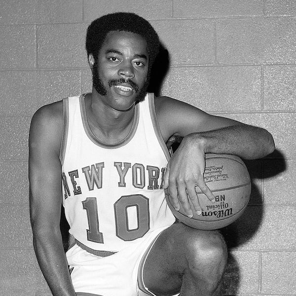 Walt Frazier, an alum of David T. Howard Middle School, shown here in 1970. (AP)