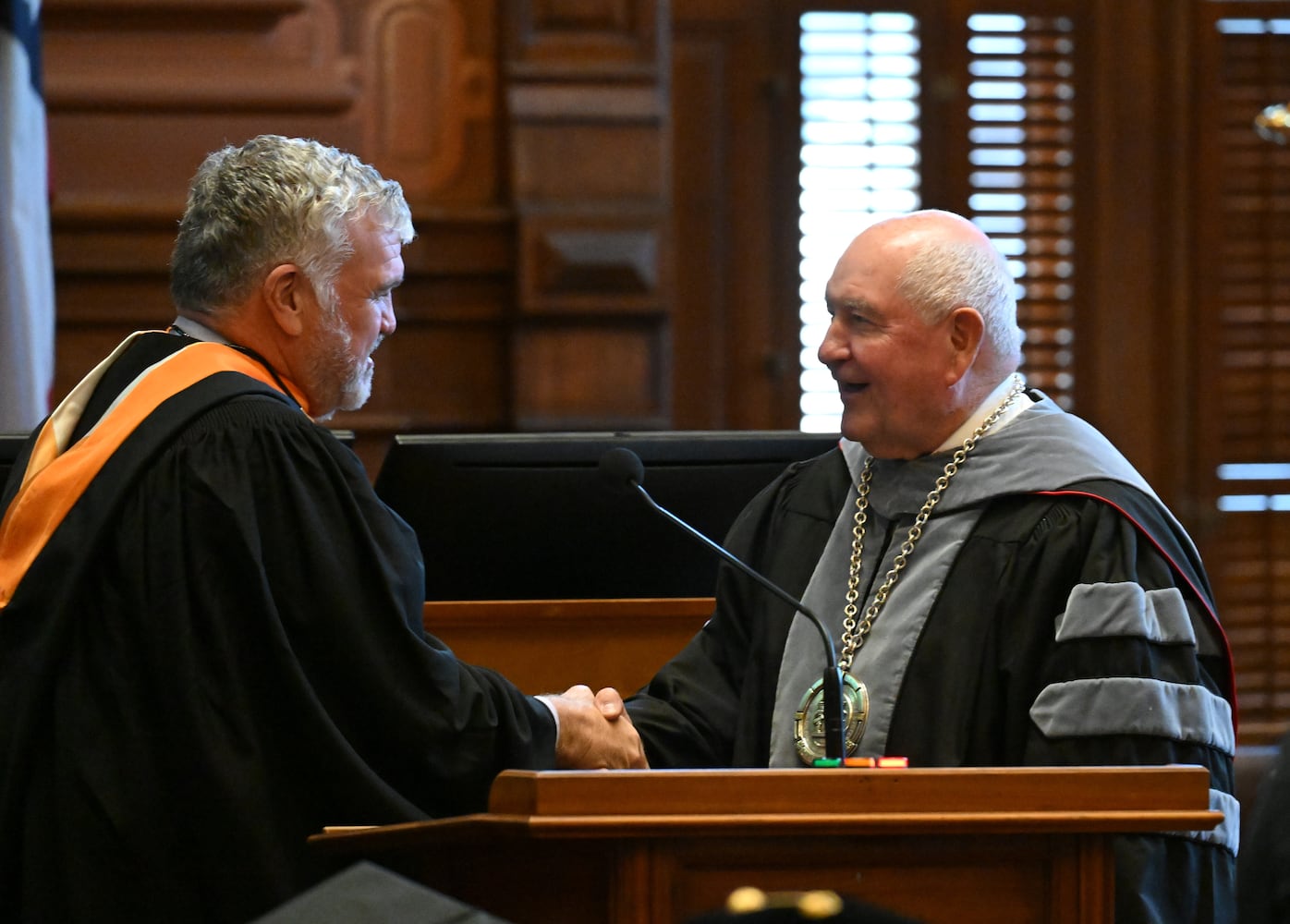 Inauguration held for university system chancellor Sonny Perdue