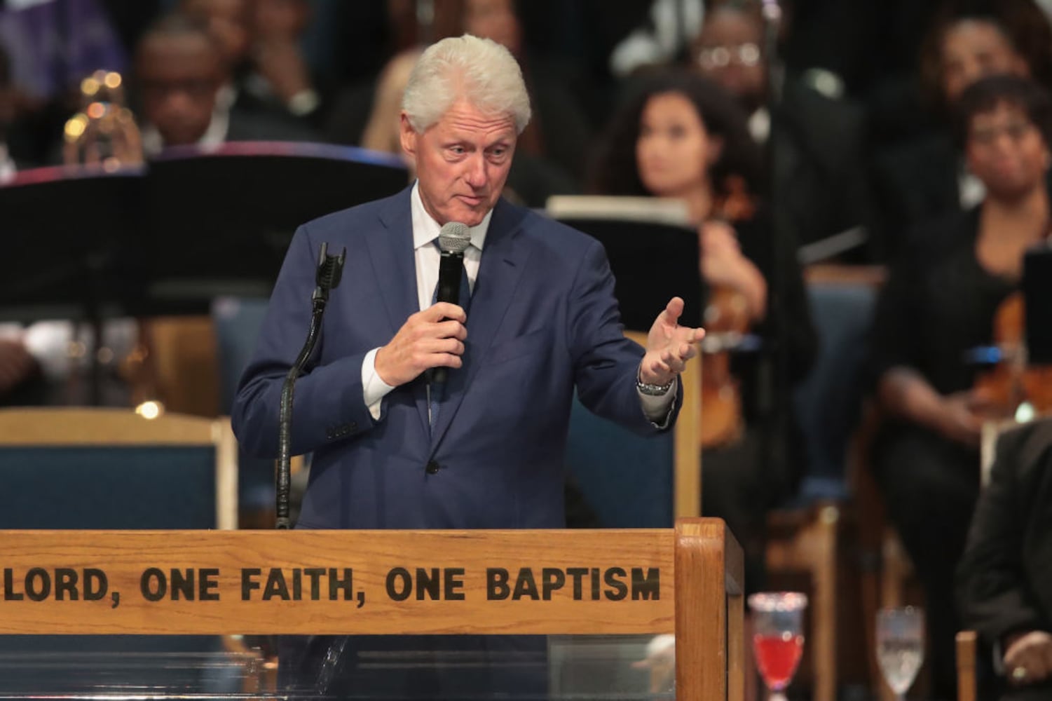 Photos: Aretha Franklin funeral