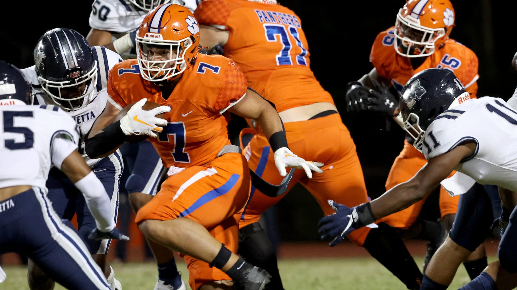 Parkview vs. Marietta - High school football Week 5