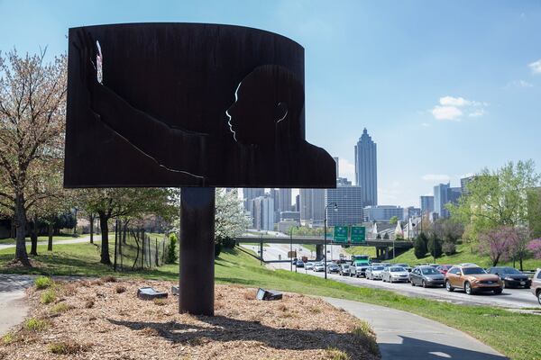 Barcelona artist Xavier Medina-Campeny’s “Homage to King” was commissioned in a cultural exchange initiative leading up the 1996 Summer Olympics in Atlanta. Contributed by City of Atlanta Mayor’s Office of Cultural Affairs