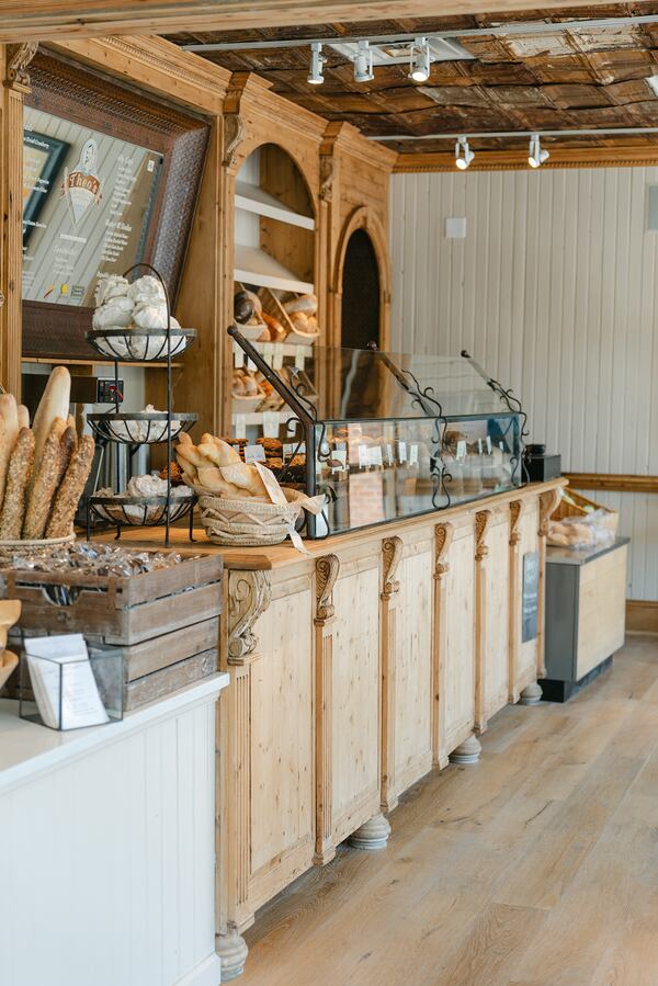 A recent renovation doubled the size of Theo’s Brother’s Bakery in Alpharetta. Courtesy of Peyton Jessica Photography