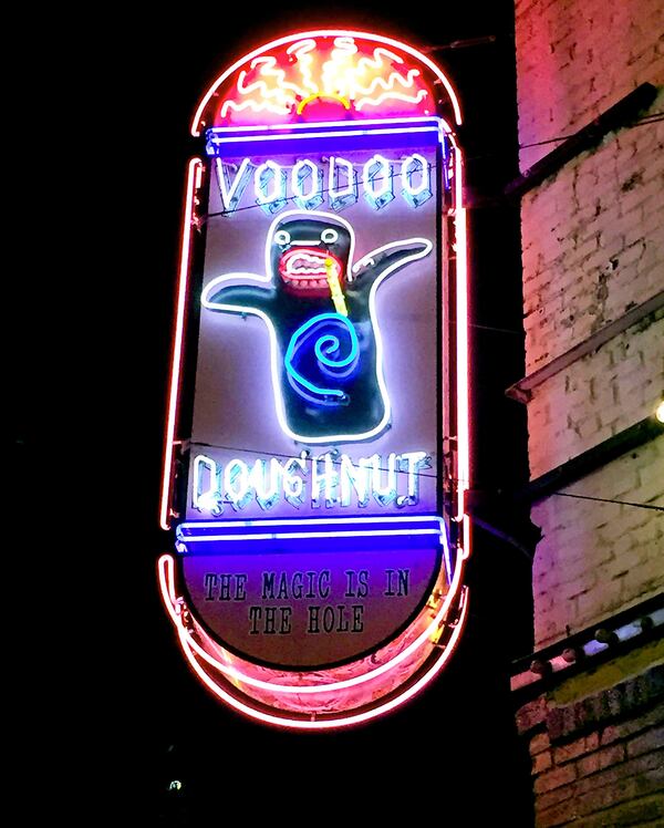 No trip to Portland is complete without a visit to Voodoo Doughnut on SW 3rd Street. It's open 24/7, seven days a week. (Gretchen McKay/Pittsburgh Post-Gazette/TNS)