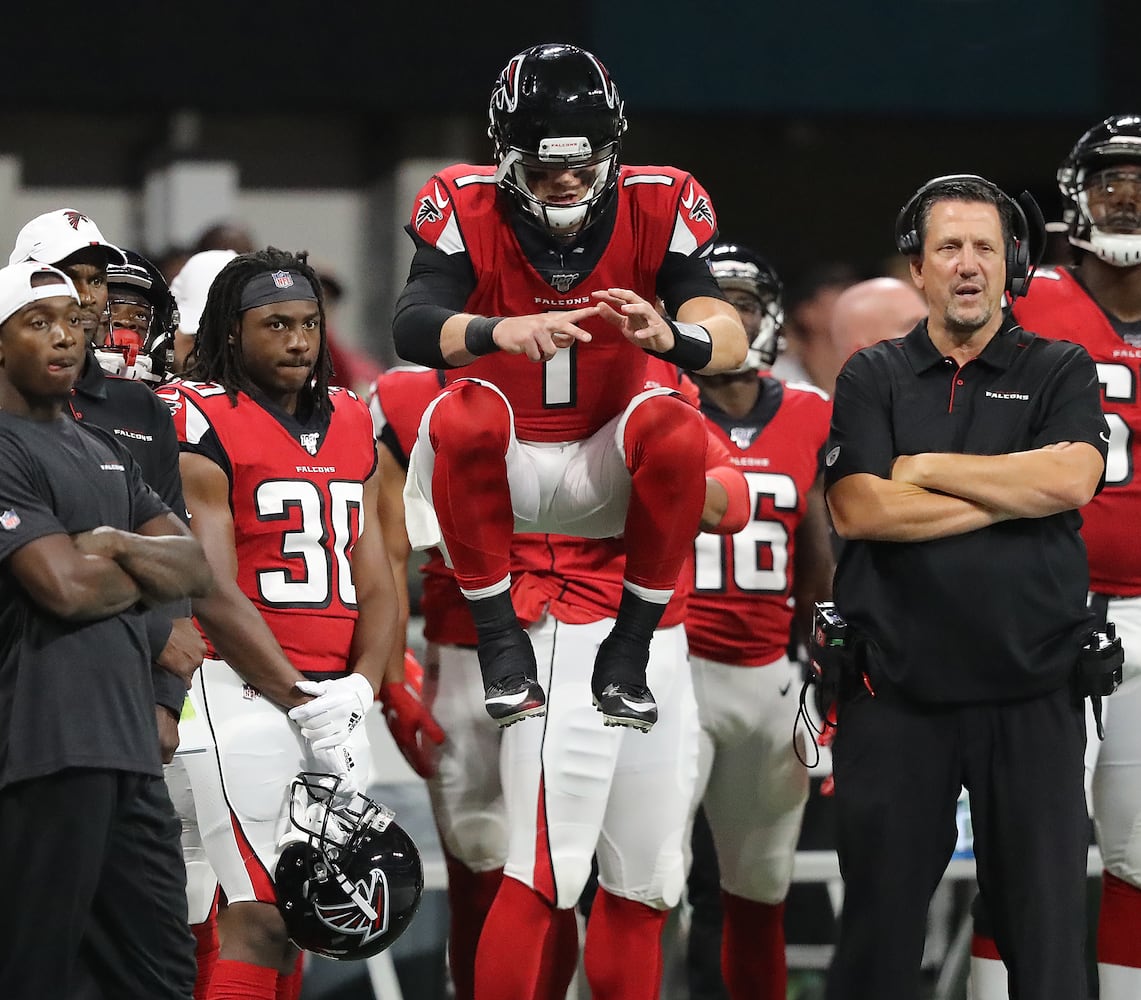 Photos: Falcons still winless in exhibitions after falling to Redskins