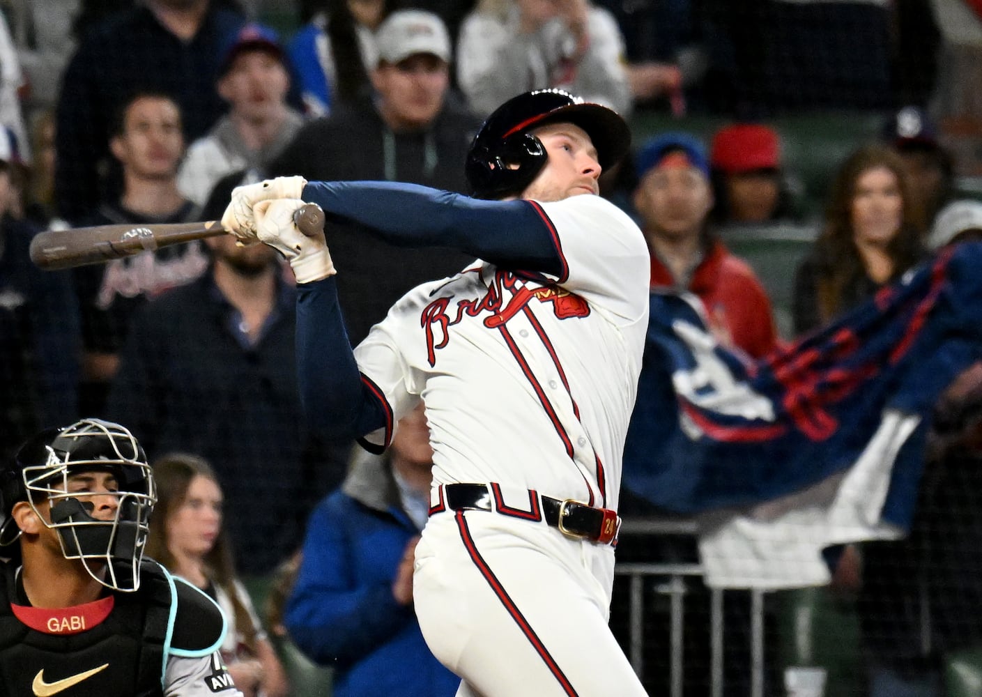 Braves vs. D'Backs home opener