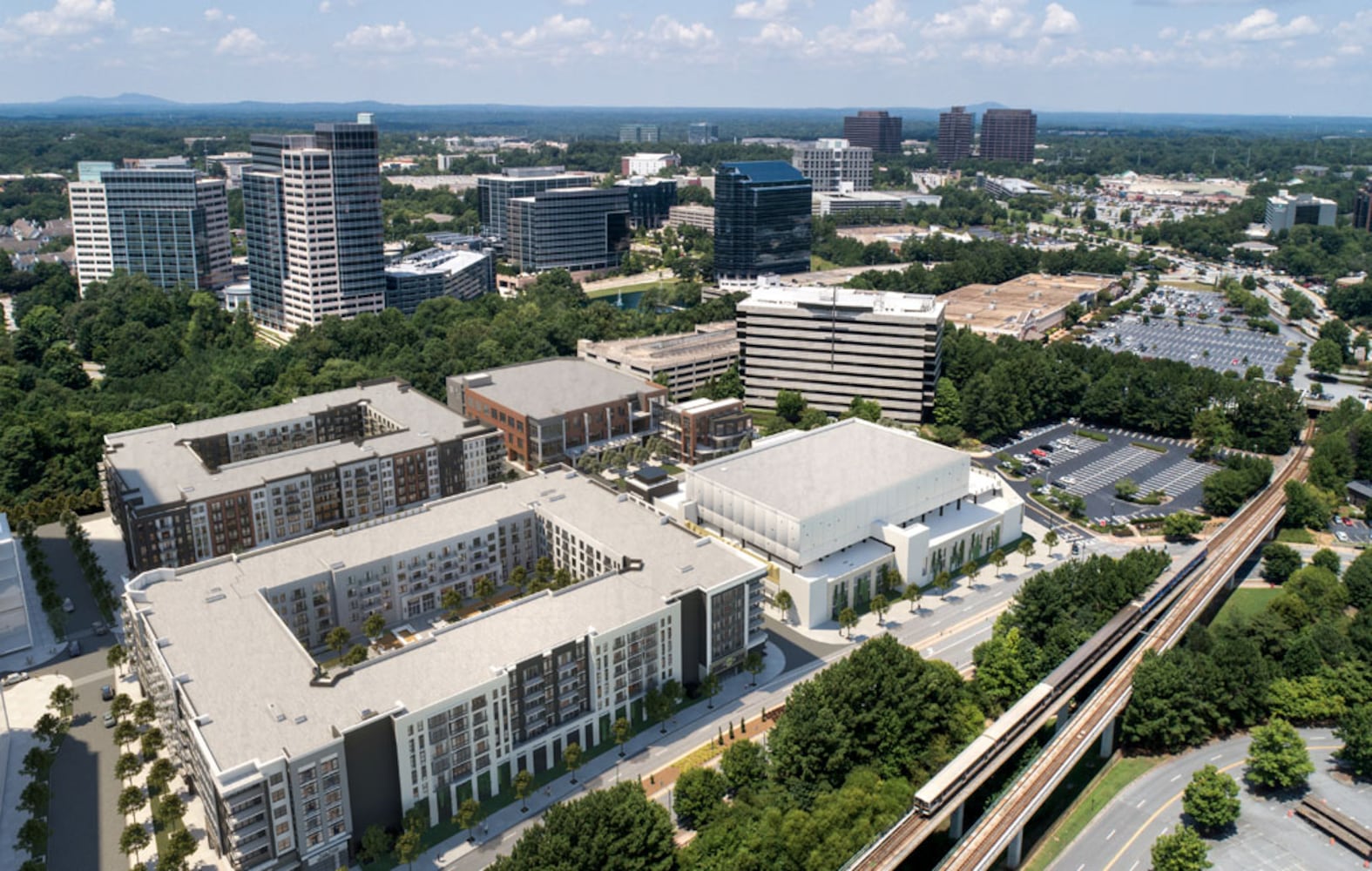 High Street Development in Dunwoody