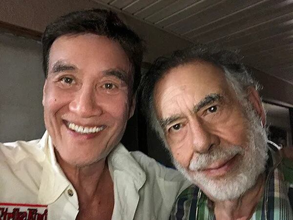 Singer Robert Kim smiles in a photo with world famous director Francis Ford Coppola. (Photo provided by Robert Kim)