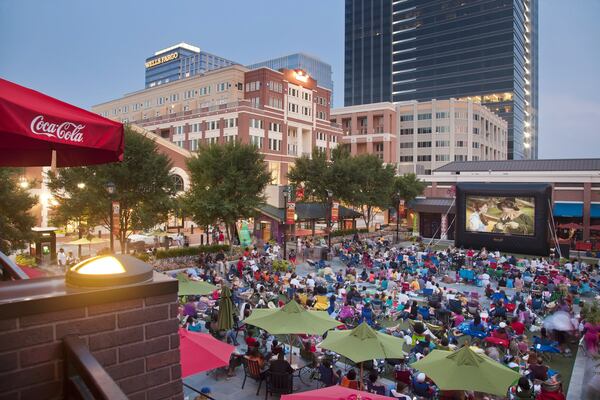 A look at the current greenspace at Atlantic Station in this file photo. CONTRIBUTED BY ATLANTIC STATION