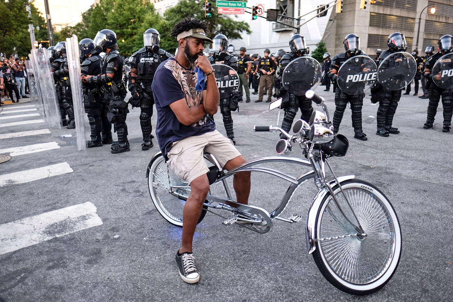 PHOTOS: Atlanta Protests -- the police