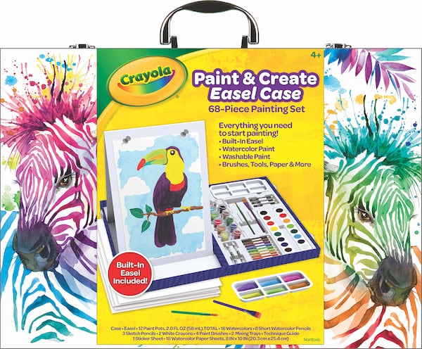 Paint, draw and more with a portable art easel.
Courtesy of Crayola