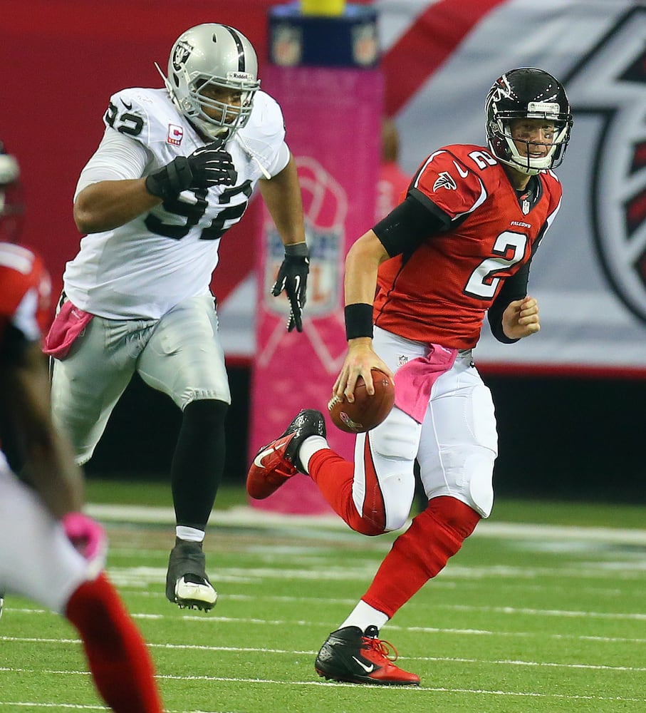 Falcons 23, Raiders 20