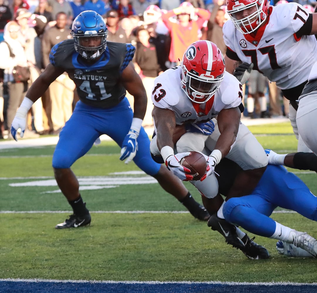 Photos: Bulldogs handle Kentucky, win SEC East title