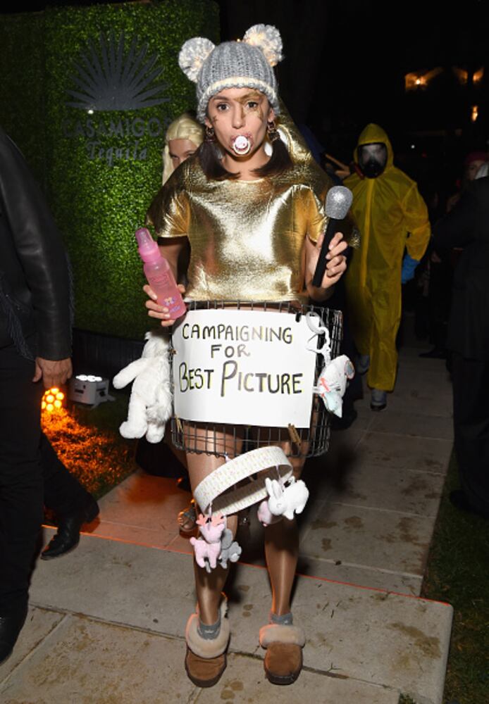 Photos: Celebs hit Halloween parties; see their costumes