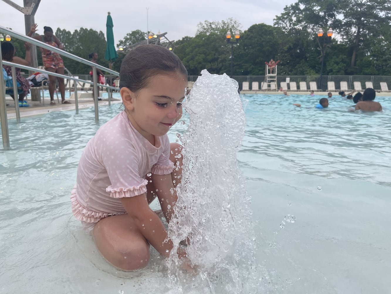 Swim-in movie event at Piedmont Park