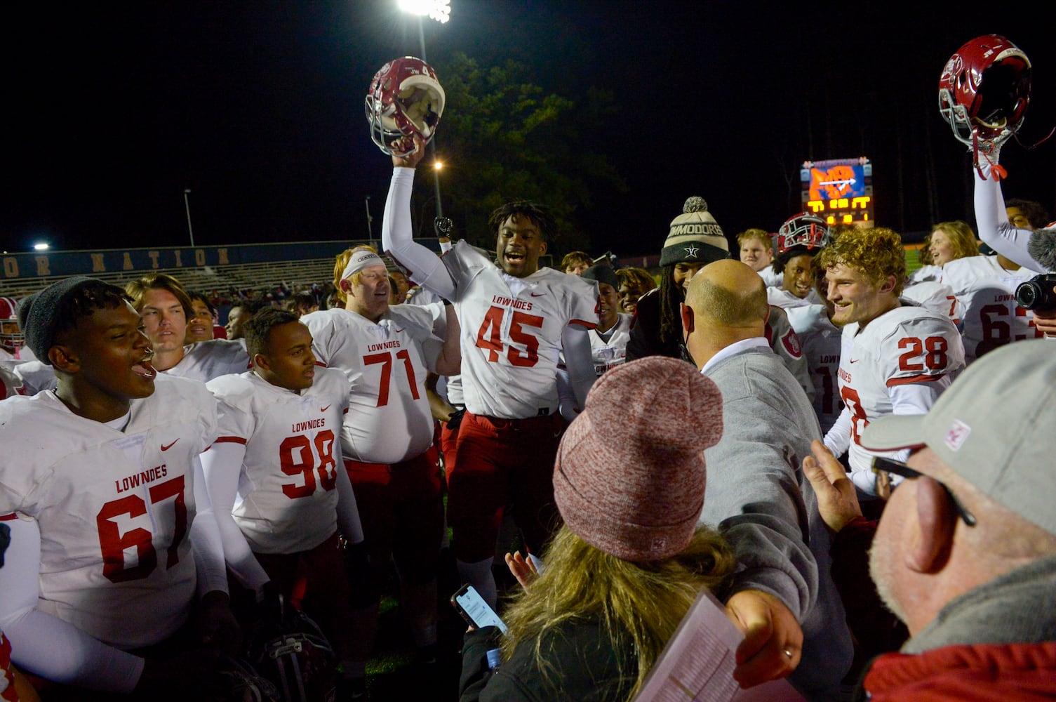 Lowndes at North Cobb football