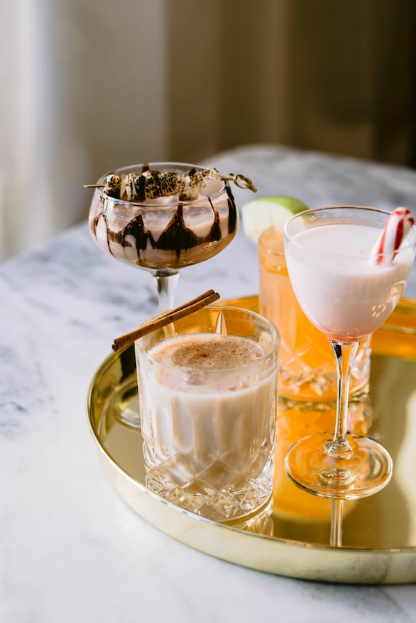 Carrie's Conservatory will offer a selection of holiday cocktails during its Carrie's Secret Stash holiday pop-up. / Courtesy of Carrie's