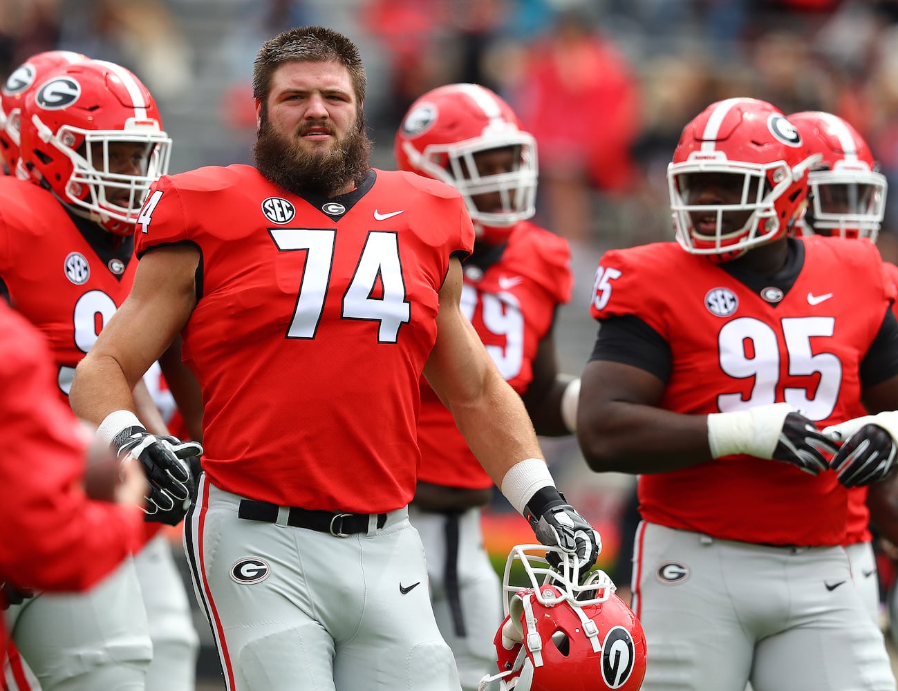 Photos: Bulldogs back on the field at G-Day scrimmage