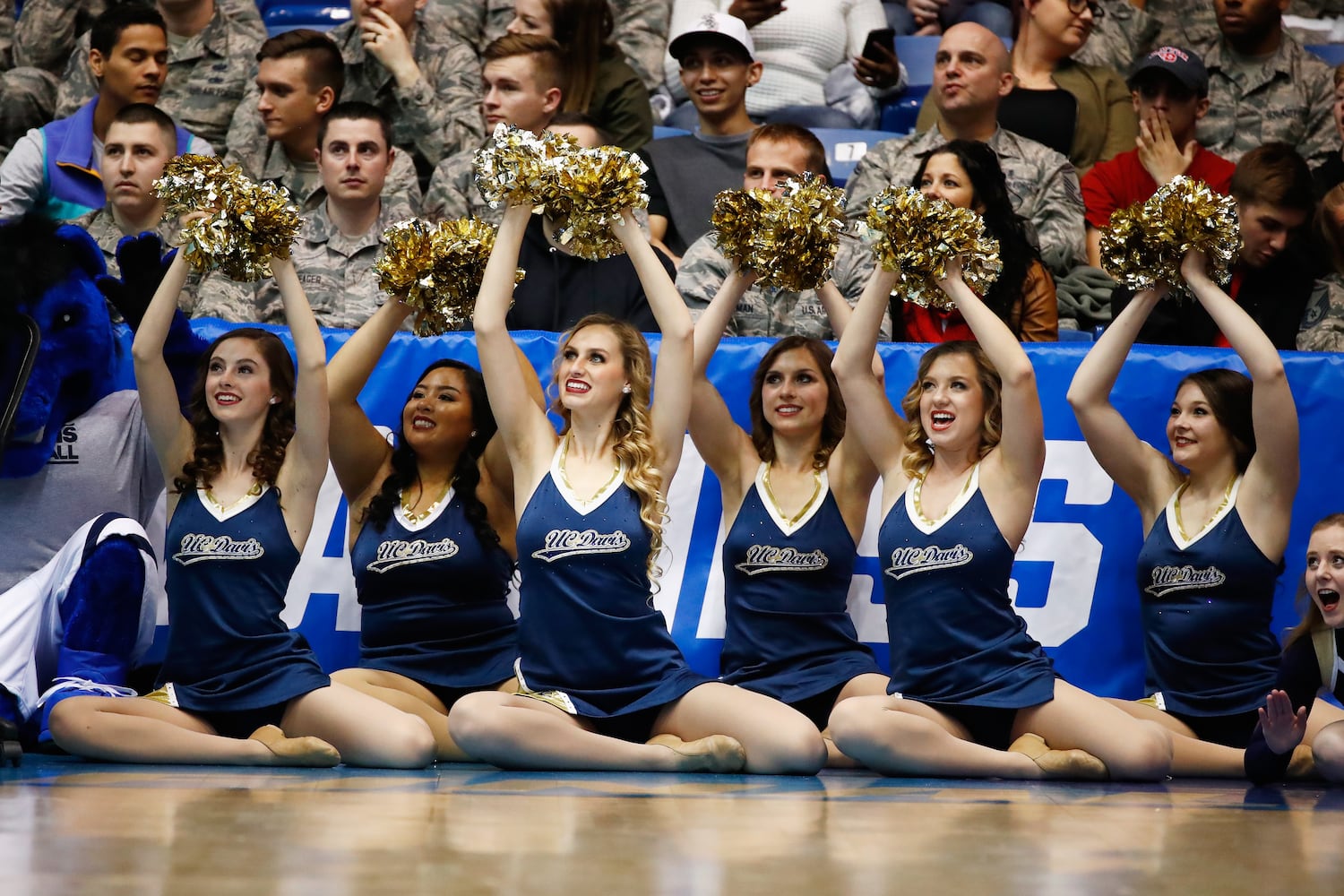 NCAA cheerleaders