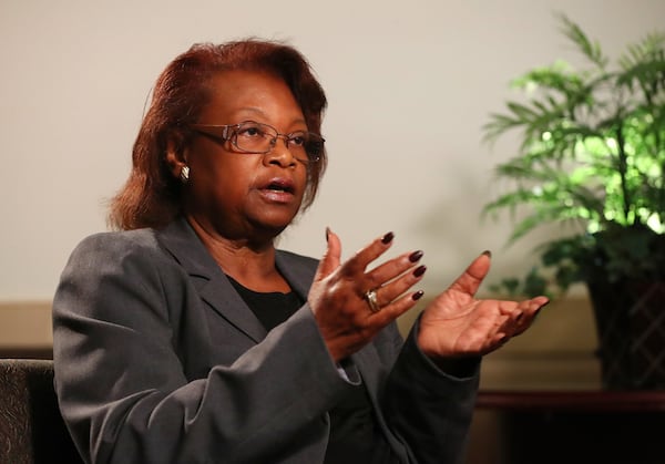 Clayton County School superintendent Luvenia Jackson wants a review of the records of officers on the county school police force. CURTIS COMPTON/CCOMPTON@AJC.COM