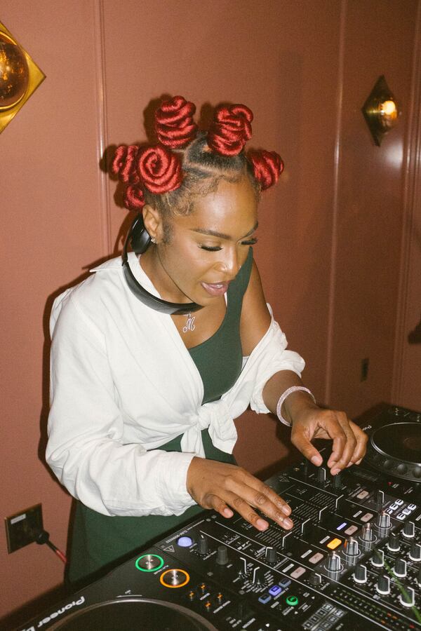 Atlanta resident DJ Miss Milan, the hypewoman for Doechii, describes herself as the “Fairy Vibemother." (Courtesy)