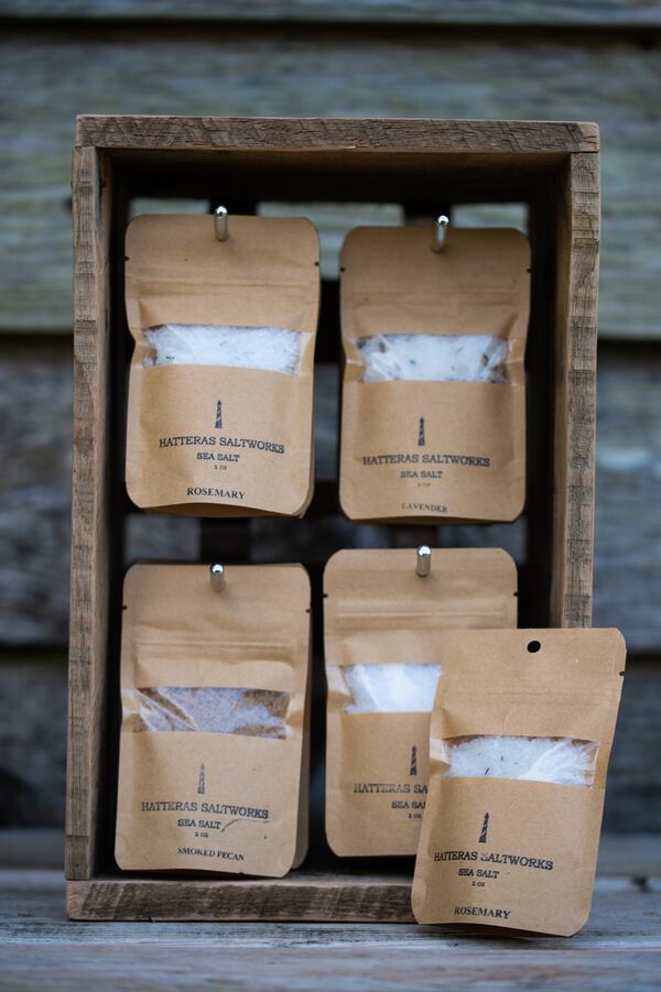 Lime sea salt from Hatteras Saltworks 
Courtesy of Daniel Pullen