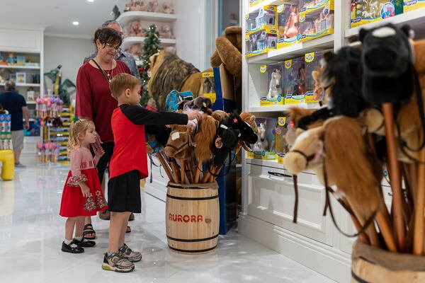 Mr. Pickles & Sailor Bear Toy Shoppe inside the Equestrian Hotel is a magical wonderland for kids and kids at heart.
(Courtesy of Maven Photo + Film)