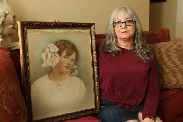 August 1, 2019 Ellijay — Mary Phagan Kean, the great-niece and namesake of Mary Phagan, the young factory worker whose death led to the arrest and lynching of Leo Frank. Kean firmly believes Frank was guilty of the crime and has been fighting efforts to exonerate him. (TYSON HORNE / TYSON.HORNE@AJC.COM)