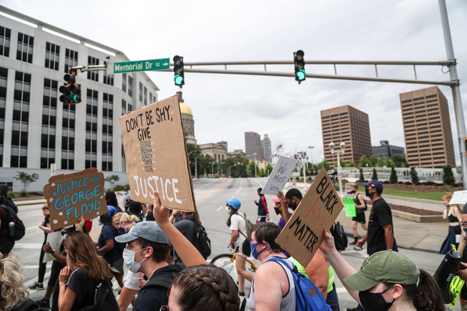 PHOTOS: 11th days of protests in Atlanta