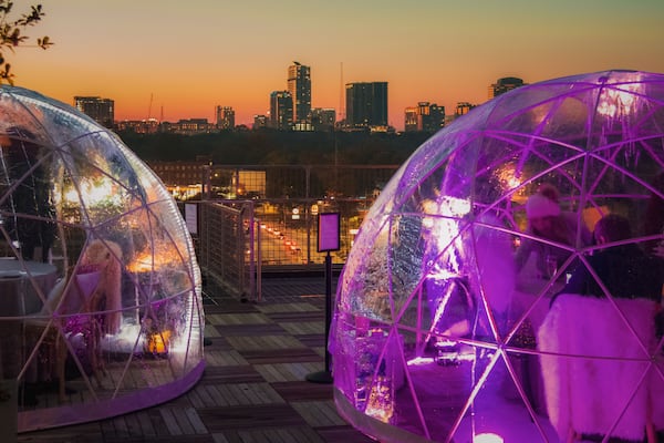 The Roof at Ponce City Market will feature private igloos, an ice skating rink, and Griswold family-worthy holiday decor.