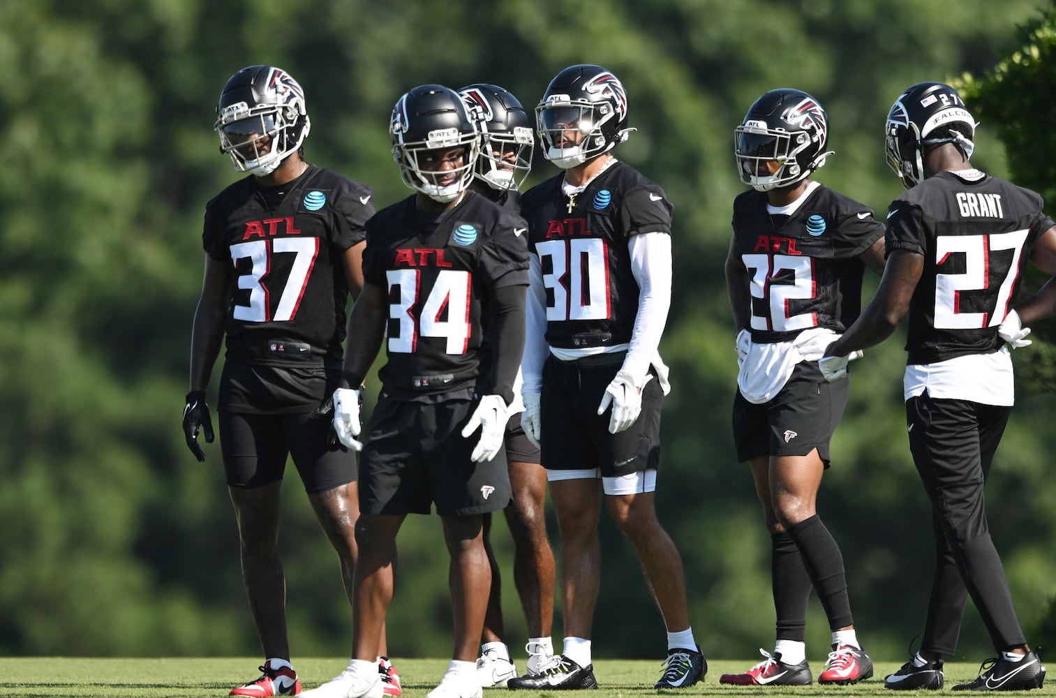 Frist day of Falcons training camp