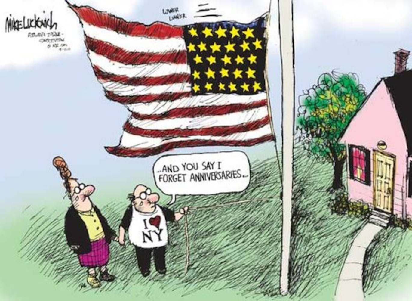 Luckovich: Sept. 11 remembered