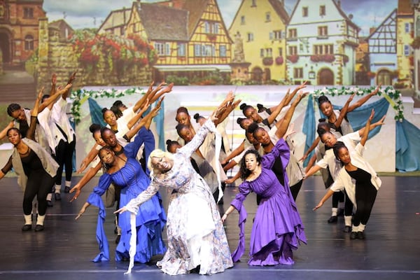 Triple 7 Dance Company performs routines from 'Cinderonce' at Ferst Center for the Arts.