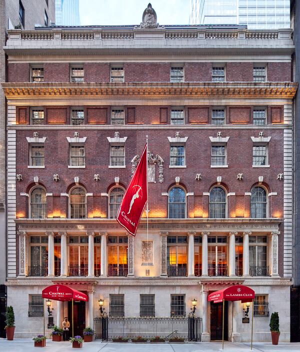 Exterior of the Chatwal Hotel, a mainstay of the Great White Way for 113 years. (The Chatwal)