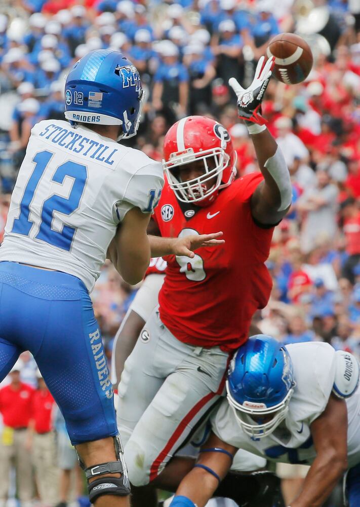 Photos: Bulldogs crush Middle Tennessee too