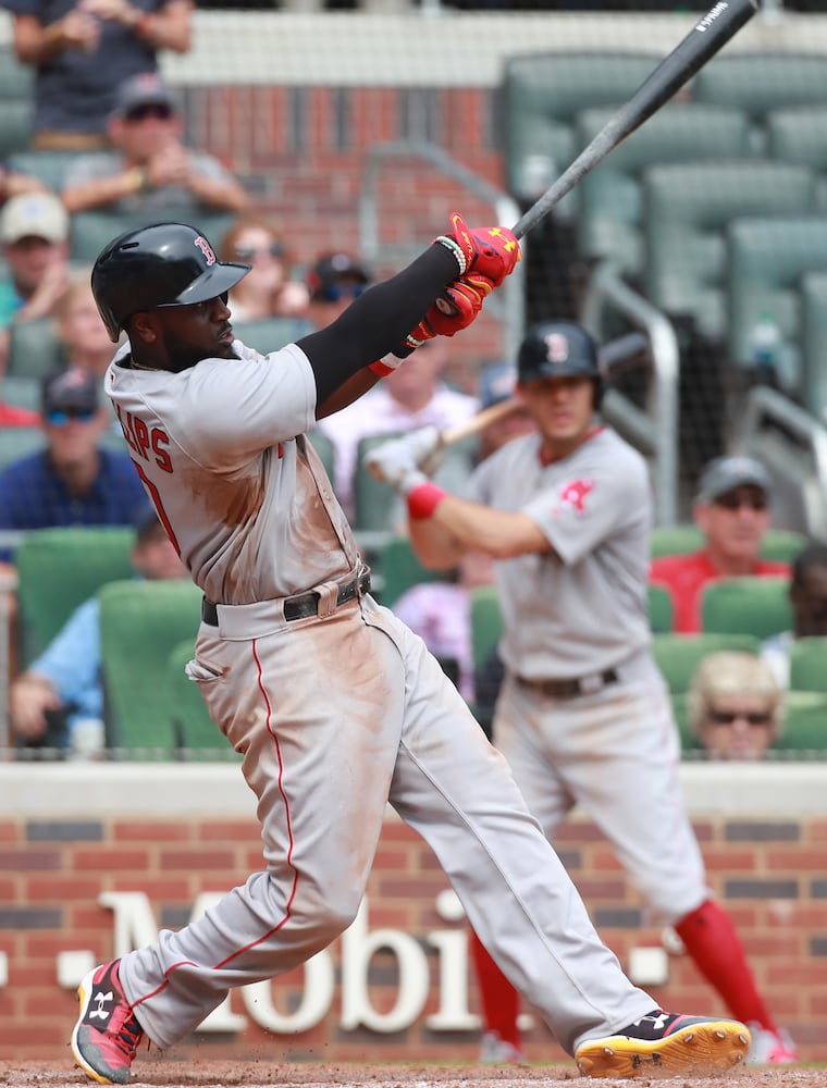 Photos: Braves collapse at home against Red Sox