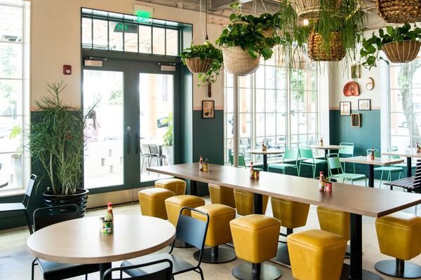 The interior of Little Rey sets the vibe. CONTRIBUTED BY MIA YAKEL