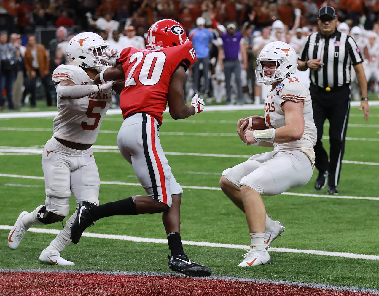 Photos: Georgia tackles Texas in the Sugar Bowl