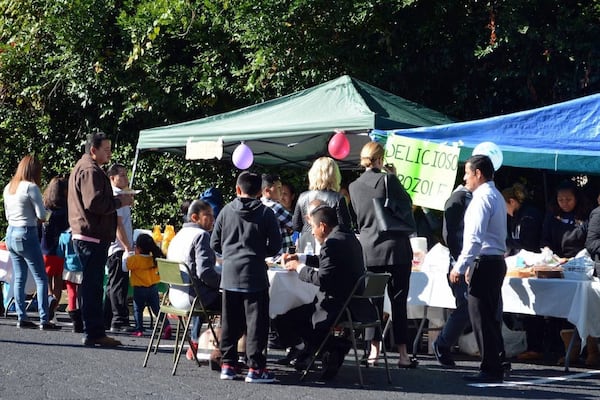 Parishioners at Centro Católico del Espíritu Santo gather to celebrate “A Taste of Mexico” in the fall. Contributed by Holy Spirit Catholic Church