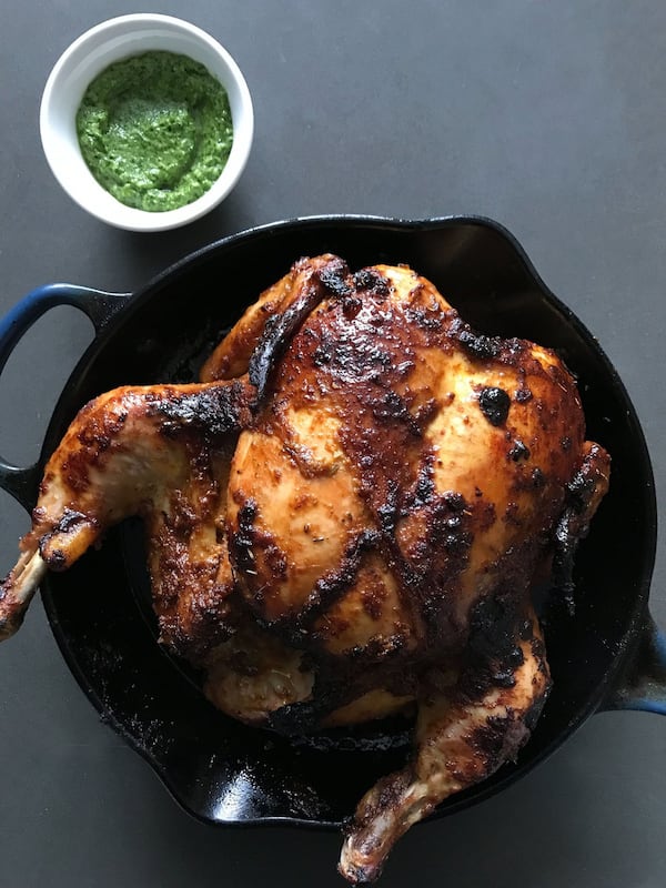 Pollo a la Brasa Peruvian Chicken from “Buttermilk Graffiti” by Edward Lee. DIMITY JONES