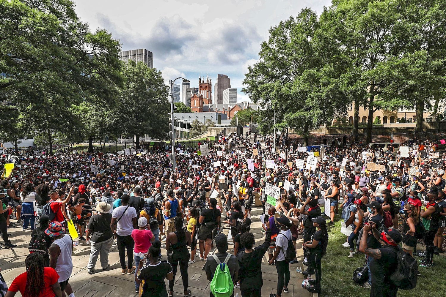 PHOTOS: 10th day of protests in Atlanta