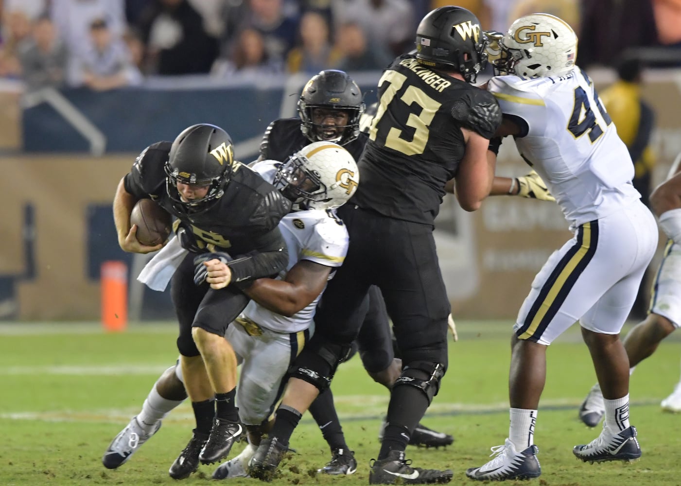 Photos: Georgia Tech pulls away from Wake Forest