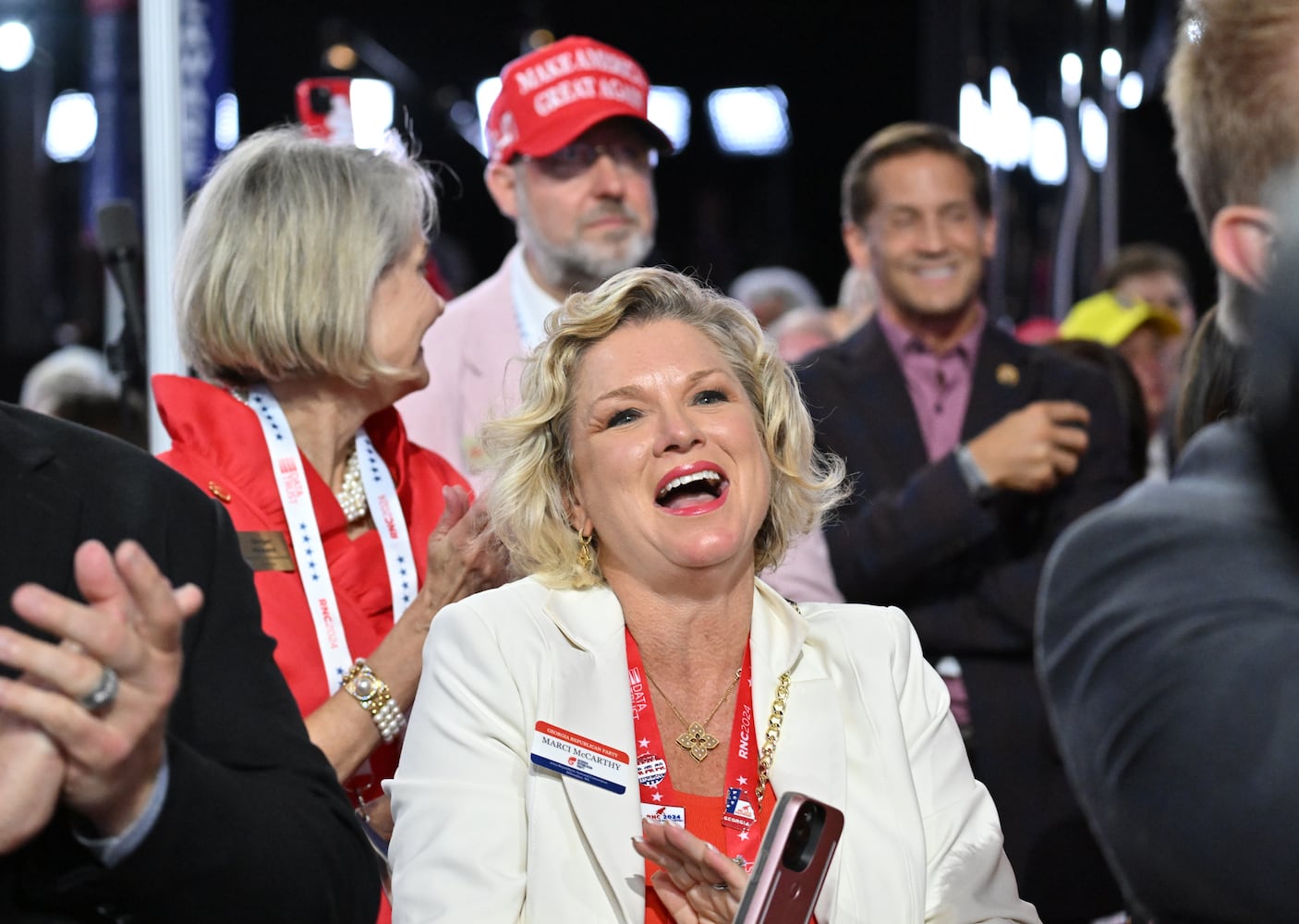 Day 1 Georgia delegates at RNC