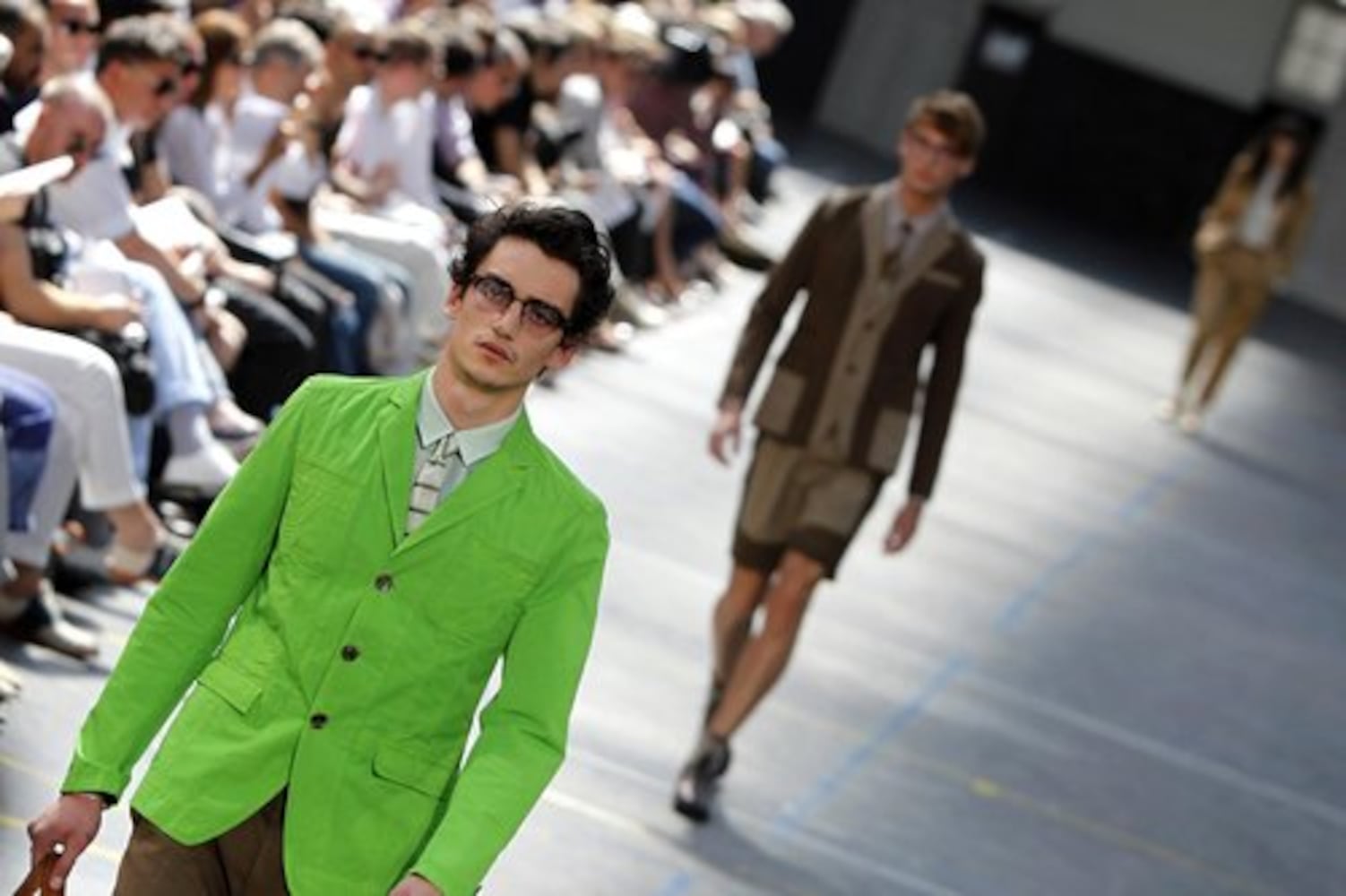 Men's Spring-Summer 2011 fashion show in Paris