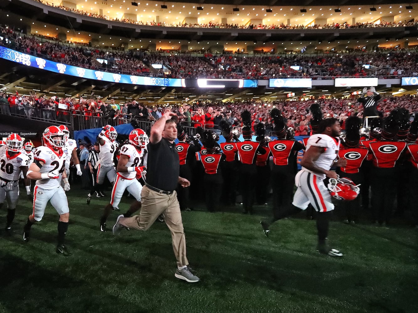 Photos: Bulldogs are too much for Baylor in Sugar Bowl