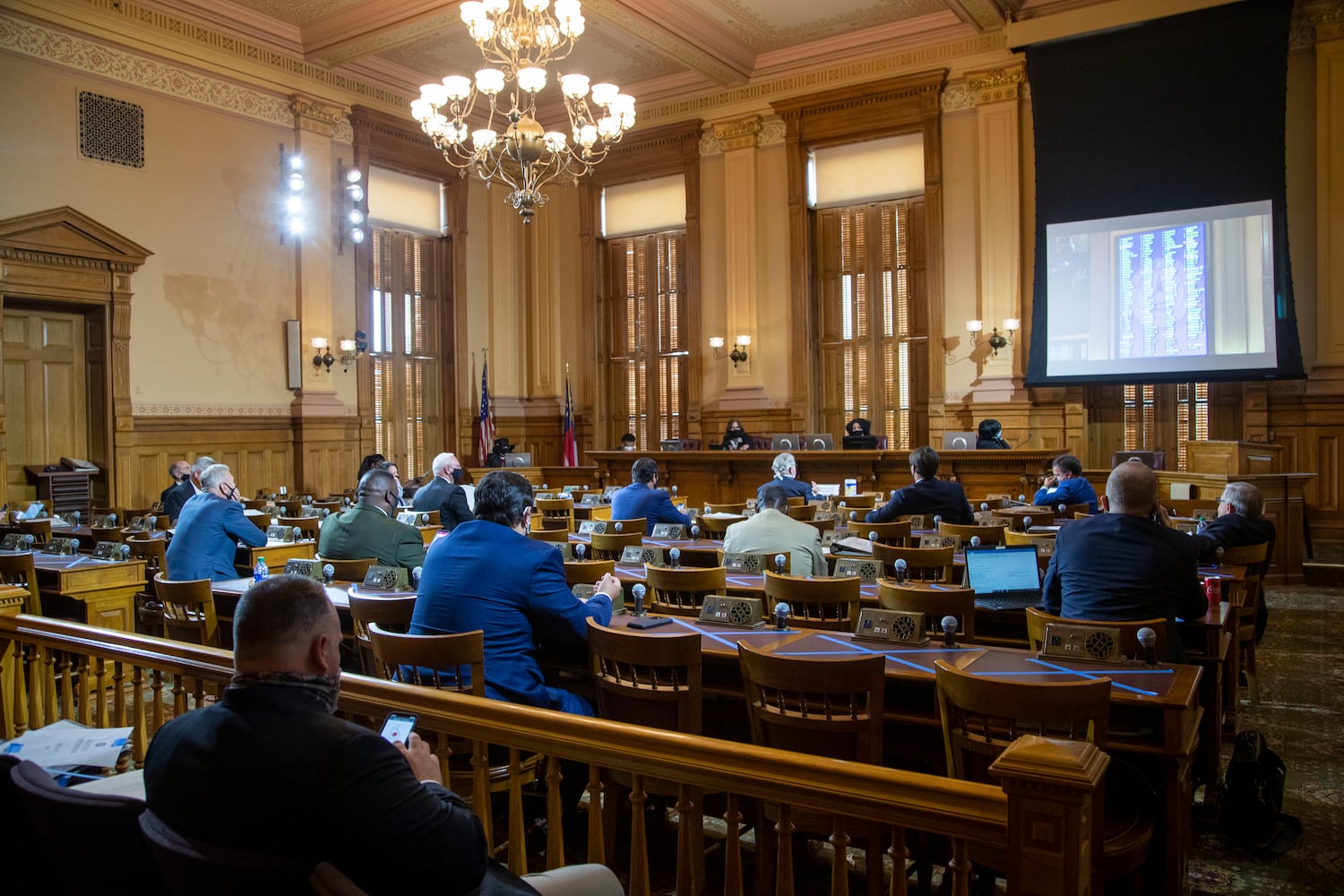 PHOTOS: Georgia lawmakers return to Capitol after coronavirus