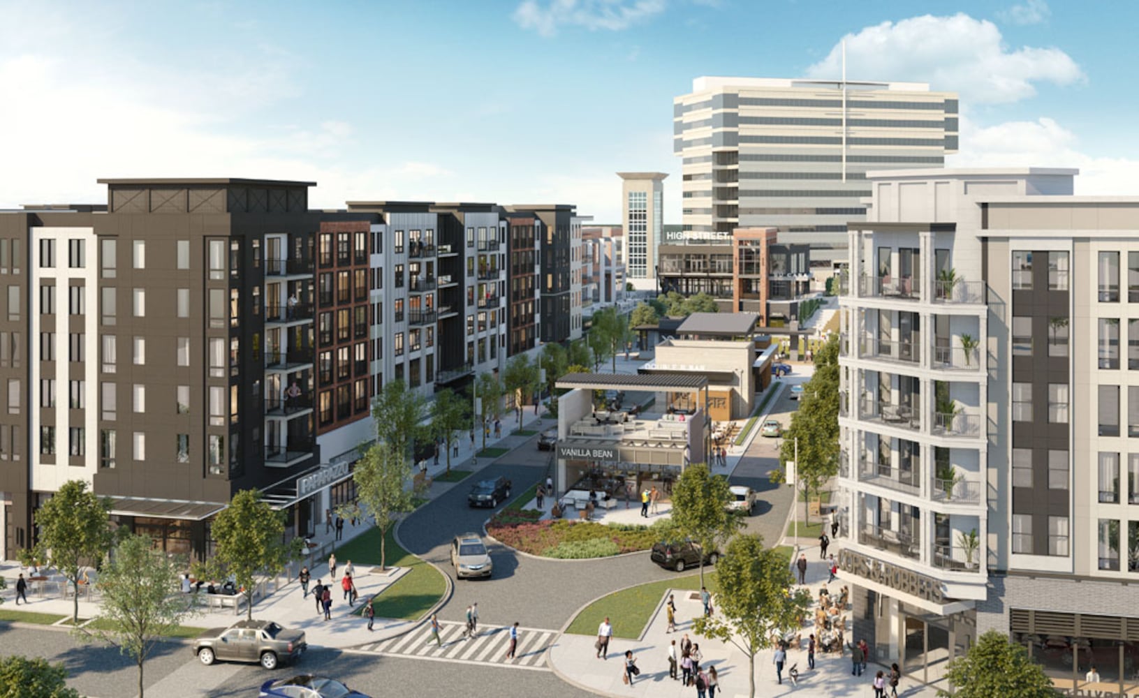 High Street Development in Dunwoody